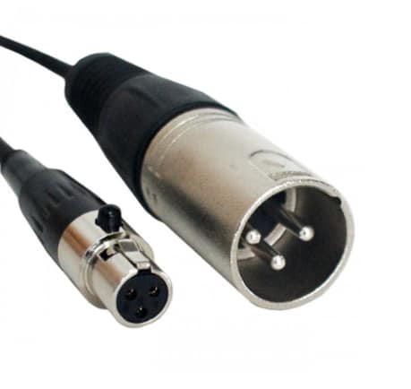 XLR 3 Pin Balanced Microphone Cable 6 Feet